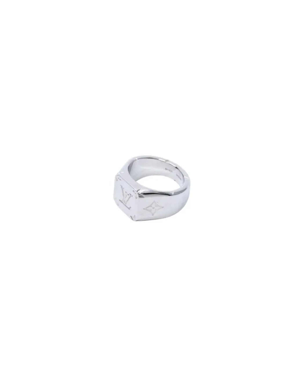 Louis Vuitton Silver Ring Signet